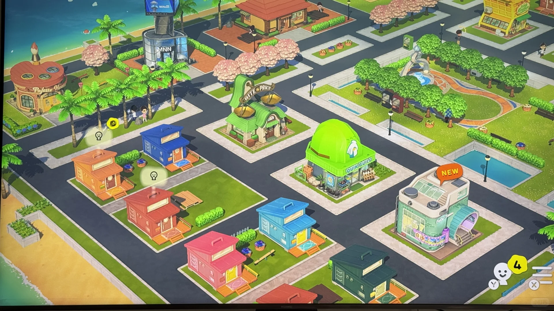 Aménagement d'île Tomodachi Life bien ordonné — Tomodachi Life motif DIY (image 4)