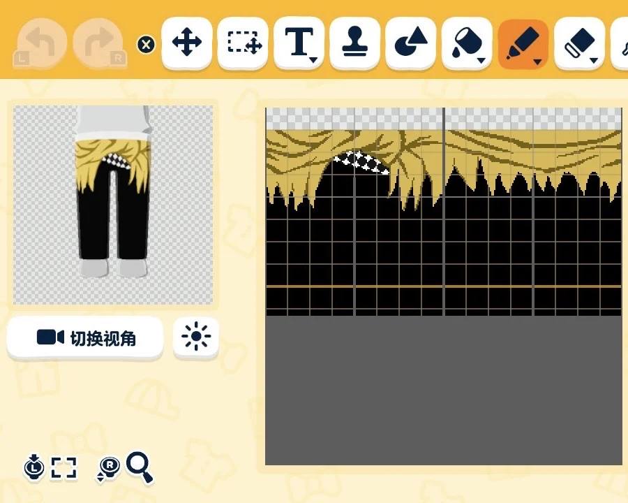 古早视觉系哥弟（内附衣服图纸） — 人森 DIY 图纸（第 7 张）