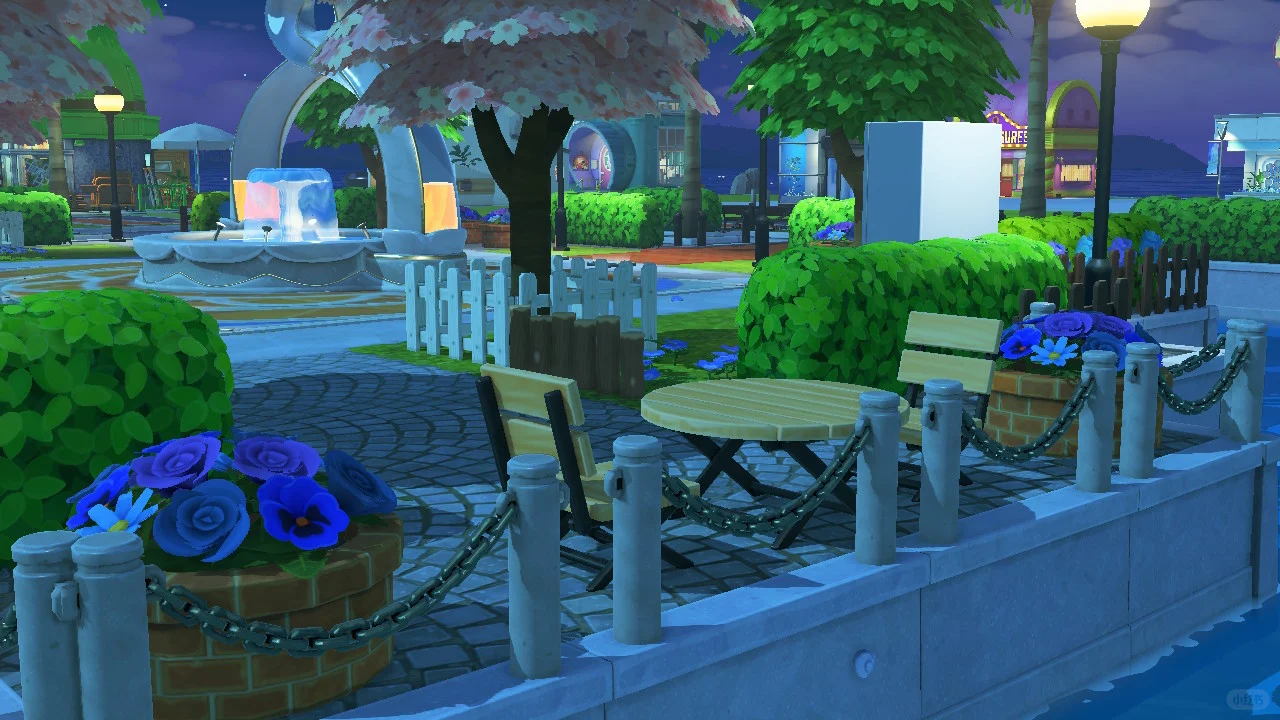 Avancement de mon petit aménagement d'île sur Tomodachi Life : Une vie de rêve — Tomodachi Life motif DIY (image 2)