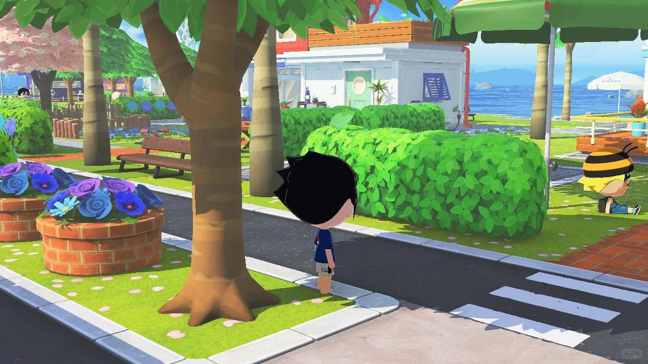 Avancement de mon petit aménagement d'île sur Tomodachi Life : Une vie de rêve — Tomodachi Life motif DIY (image 5)