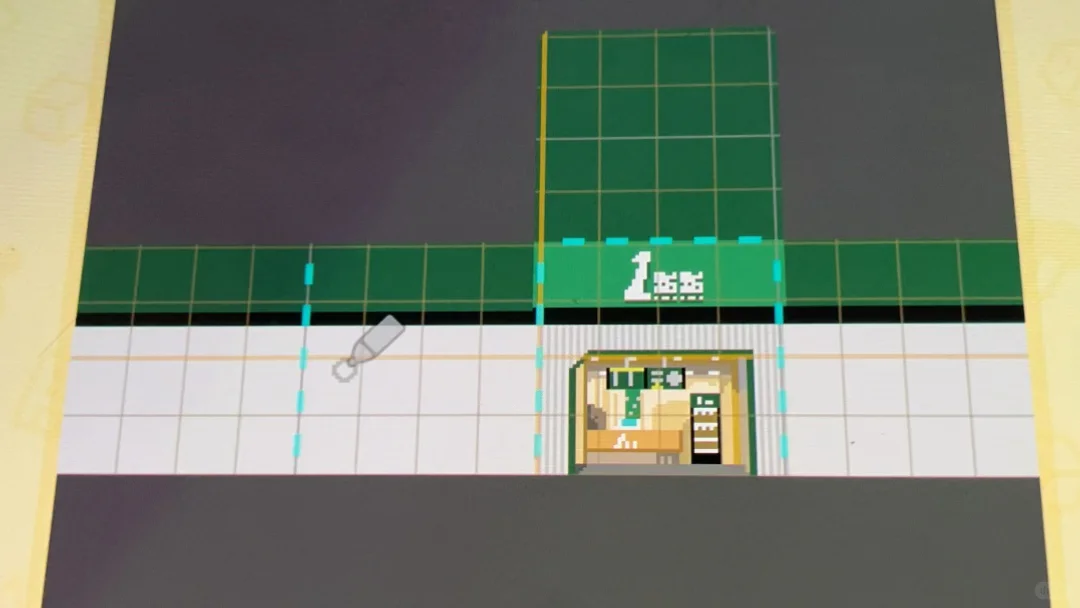 トモコレ 一点点タピオカティー 図案シート — トモダチライフ DIY 図案（4枚目）