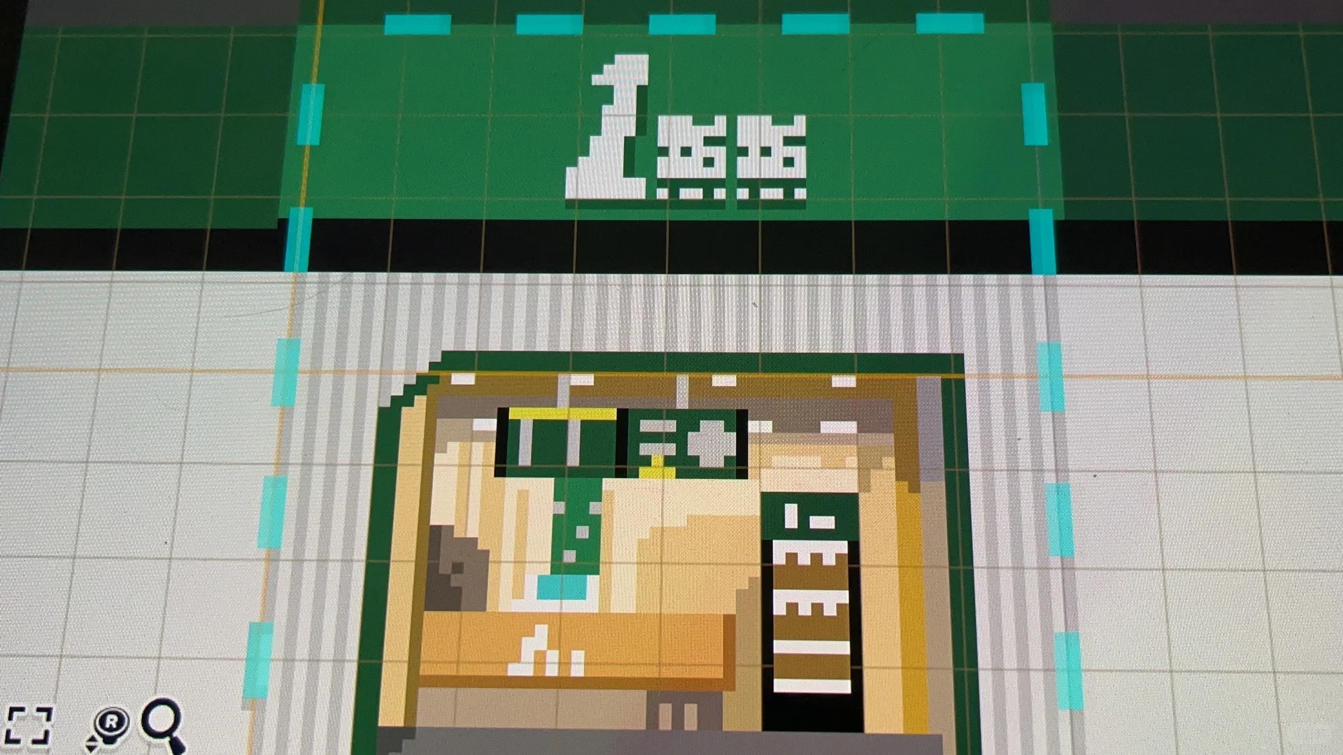 トモコレ 一点点タピオカティー 図案シート — トモダチライフ DIY 図案（5枚目）