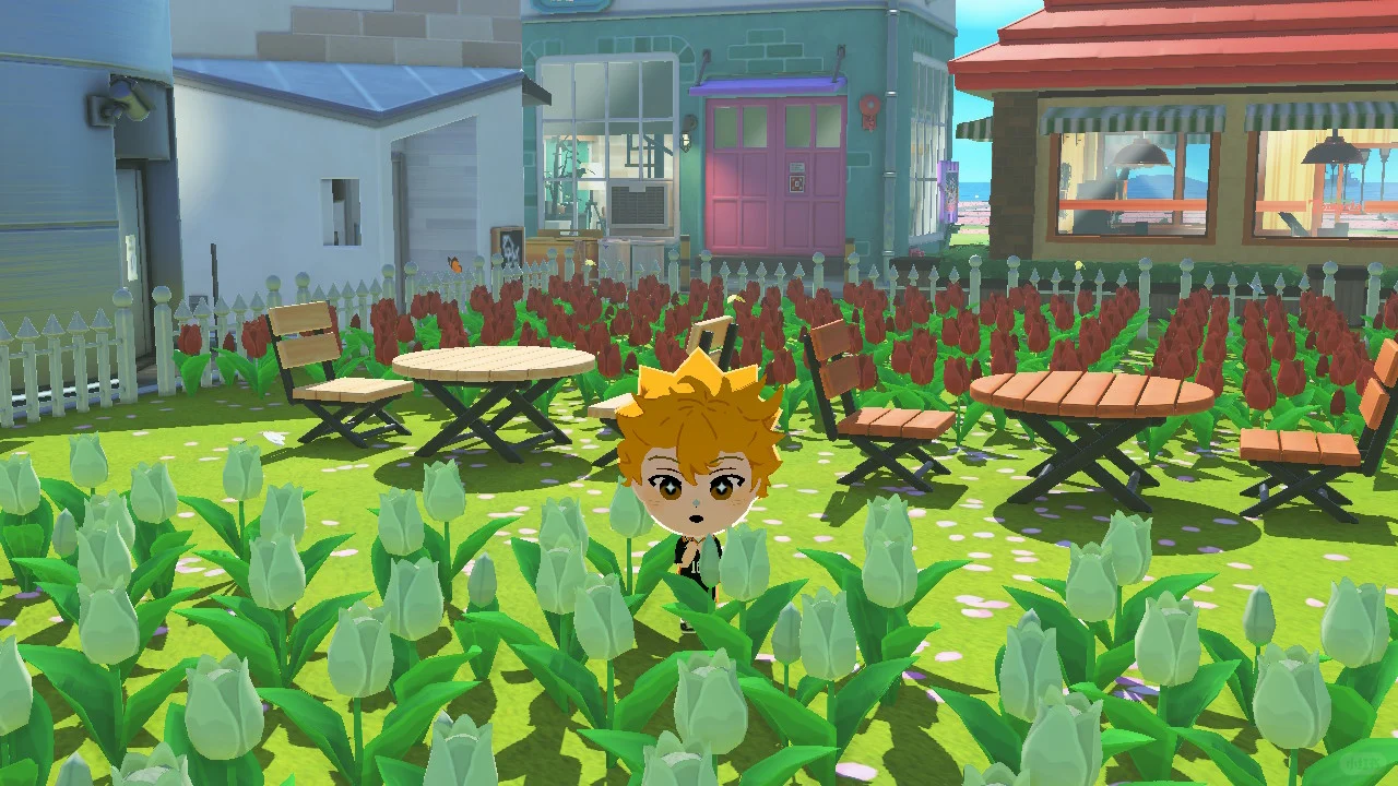 Grande île avec quartier commercial en construction — Tomodachi Life motif DIY (image 18)