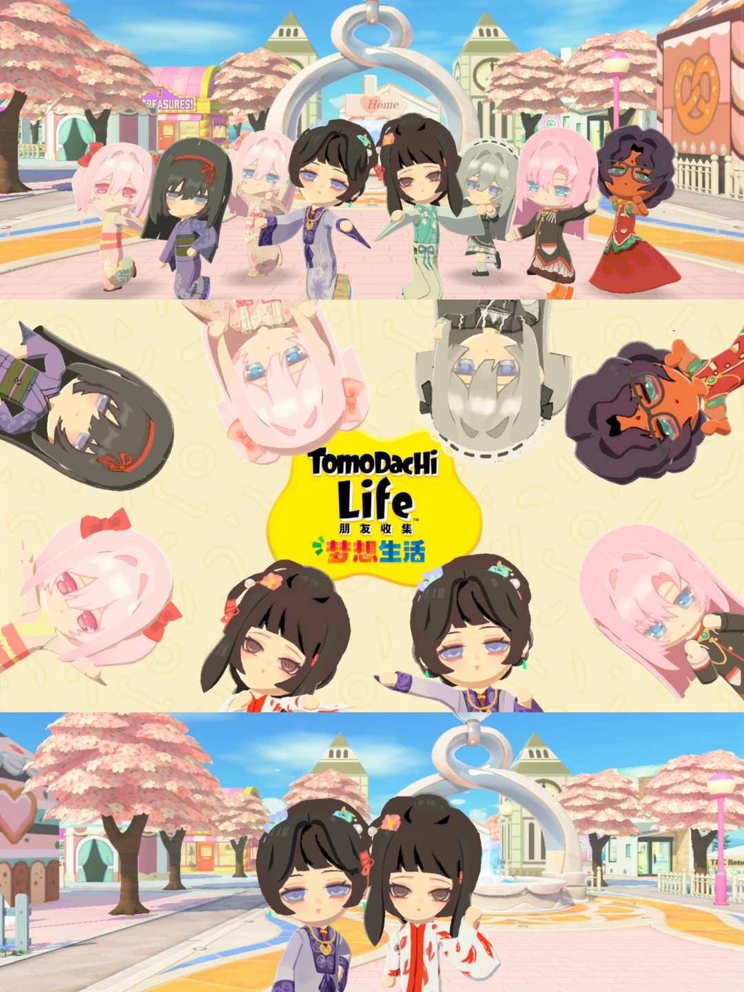 Chaidai Mii Creation and Outfit Patterns — Tomodachi Life DIY pattern