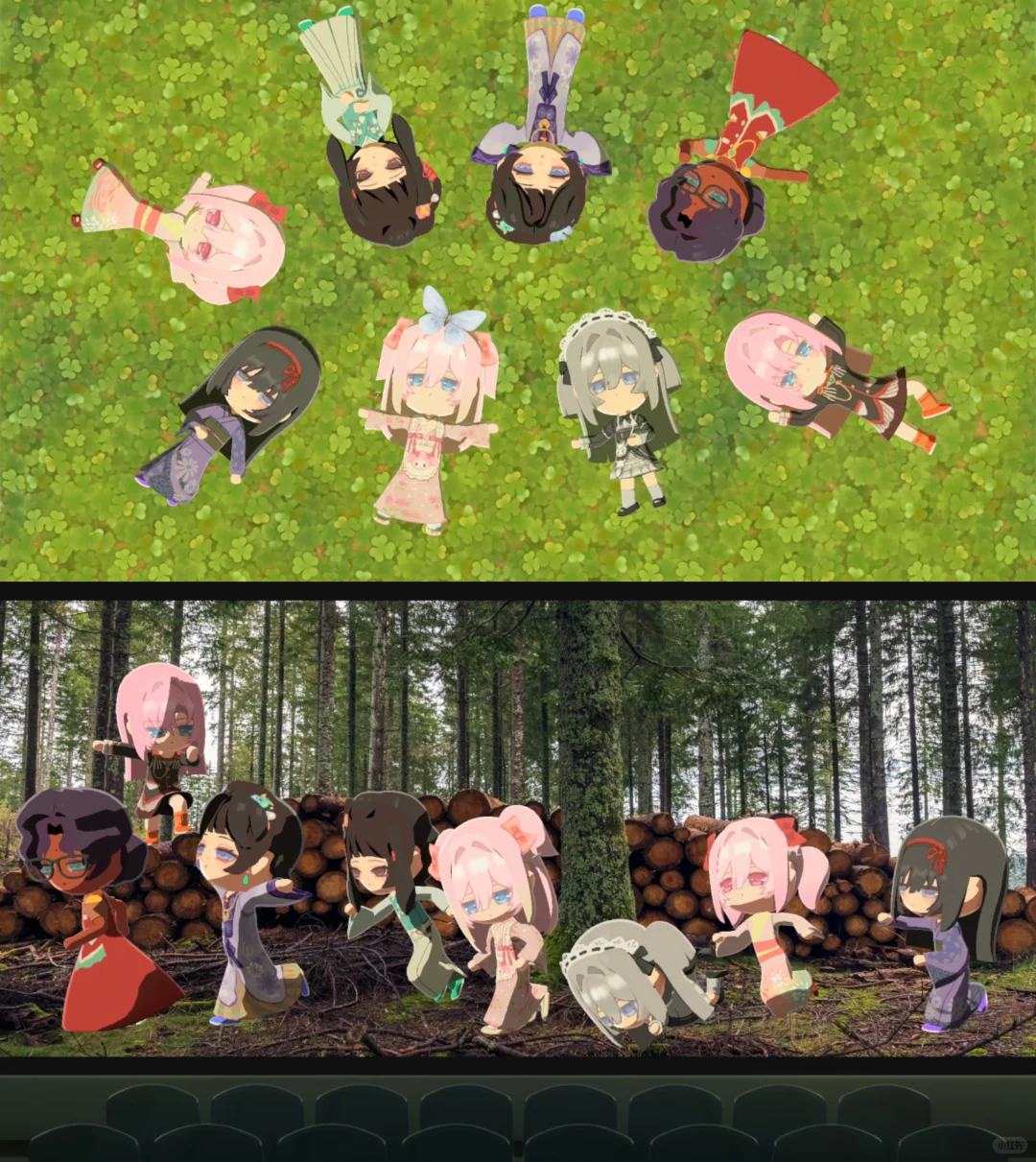 Création de Mii et motifs de tenues de Chaidai — Tomodachi Life motif DIY (image 2)