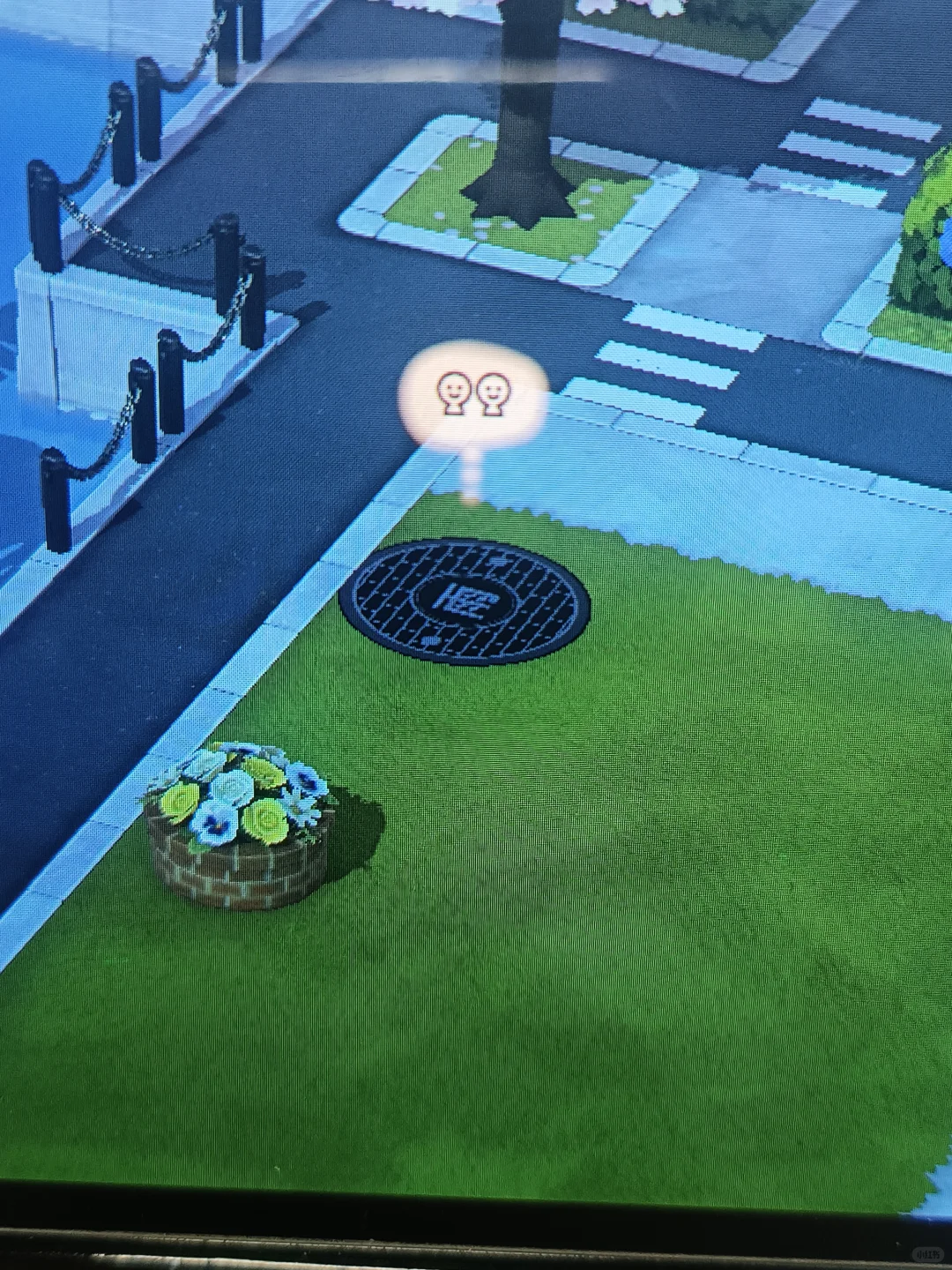 Dream Mansion and Well Pattern Sheet — Tomodachi Life DIY pattern