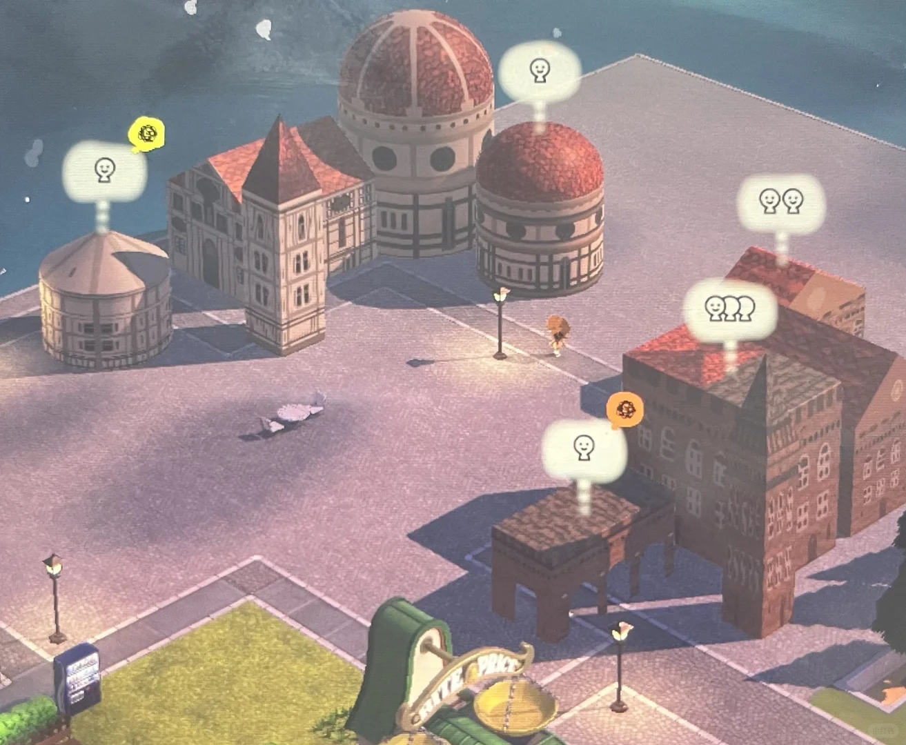 La cathédrale de Florence dans Tomodachi Life : Une vie de rêve — Tomodachi Life motif DIY (image 2)