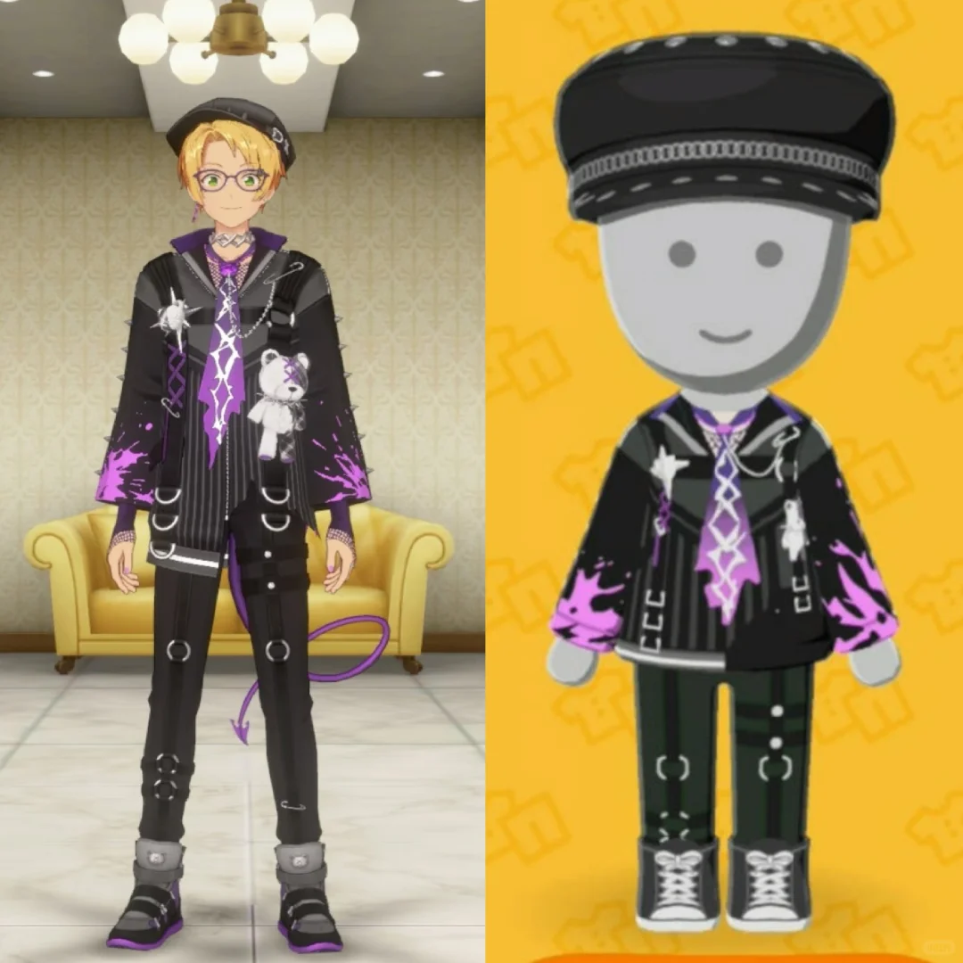 Original Character Demon Kingdom Clothing Patterns — Tomodachi Life DIY pattern