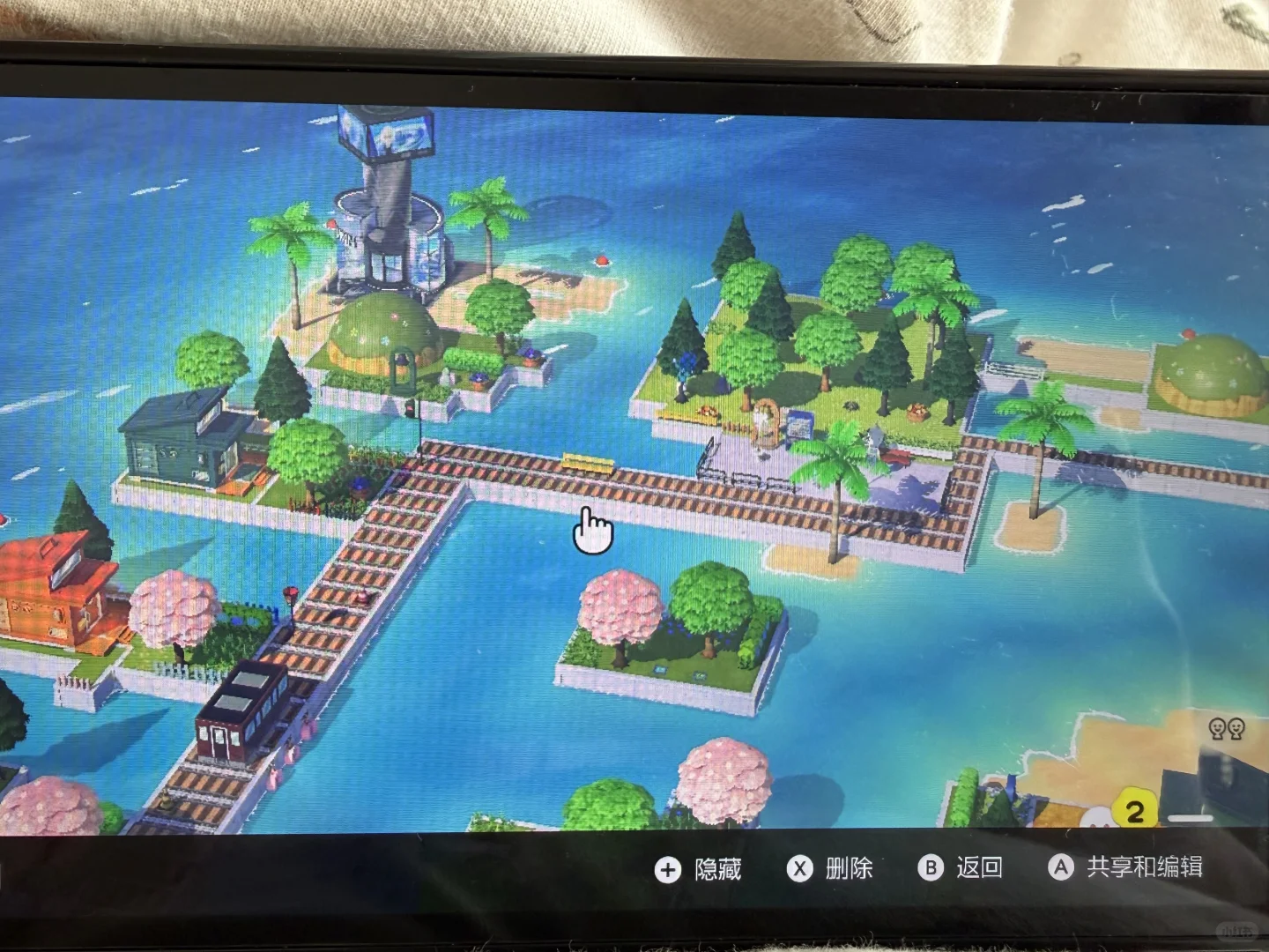 トモコレ最大デザインシートを使った島作り計画 — トモダチライフ DIY 図案（2枚目）