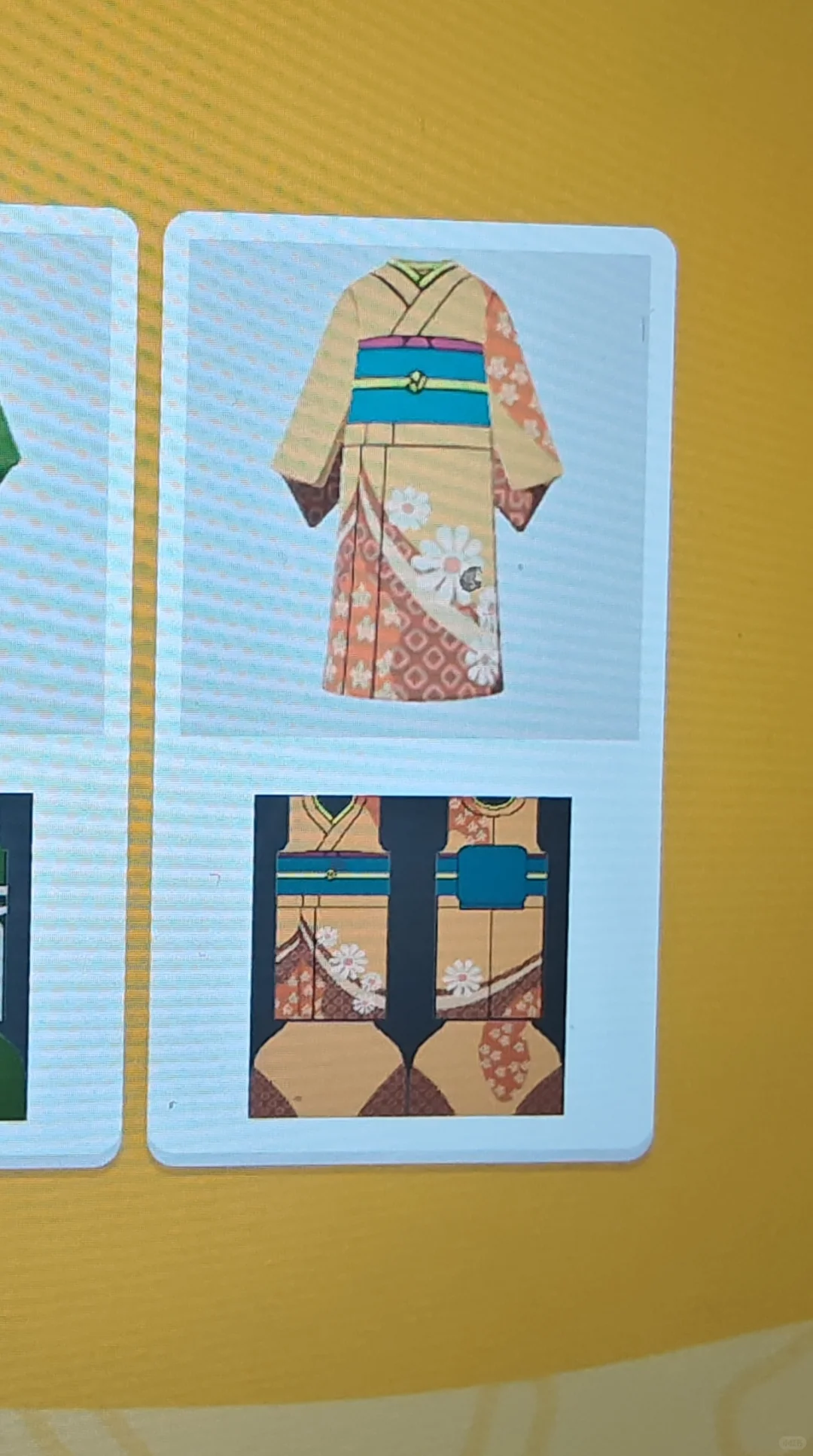 ギャングスター貴族着物 — ペイントバケツ法 — トモダチライフ DIY 図案（3枚目）