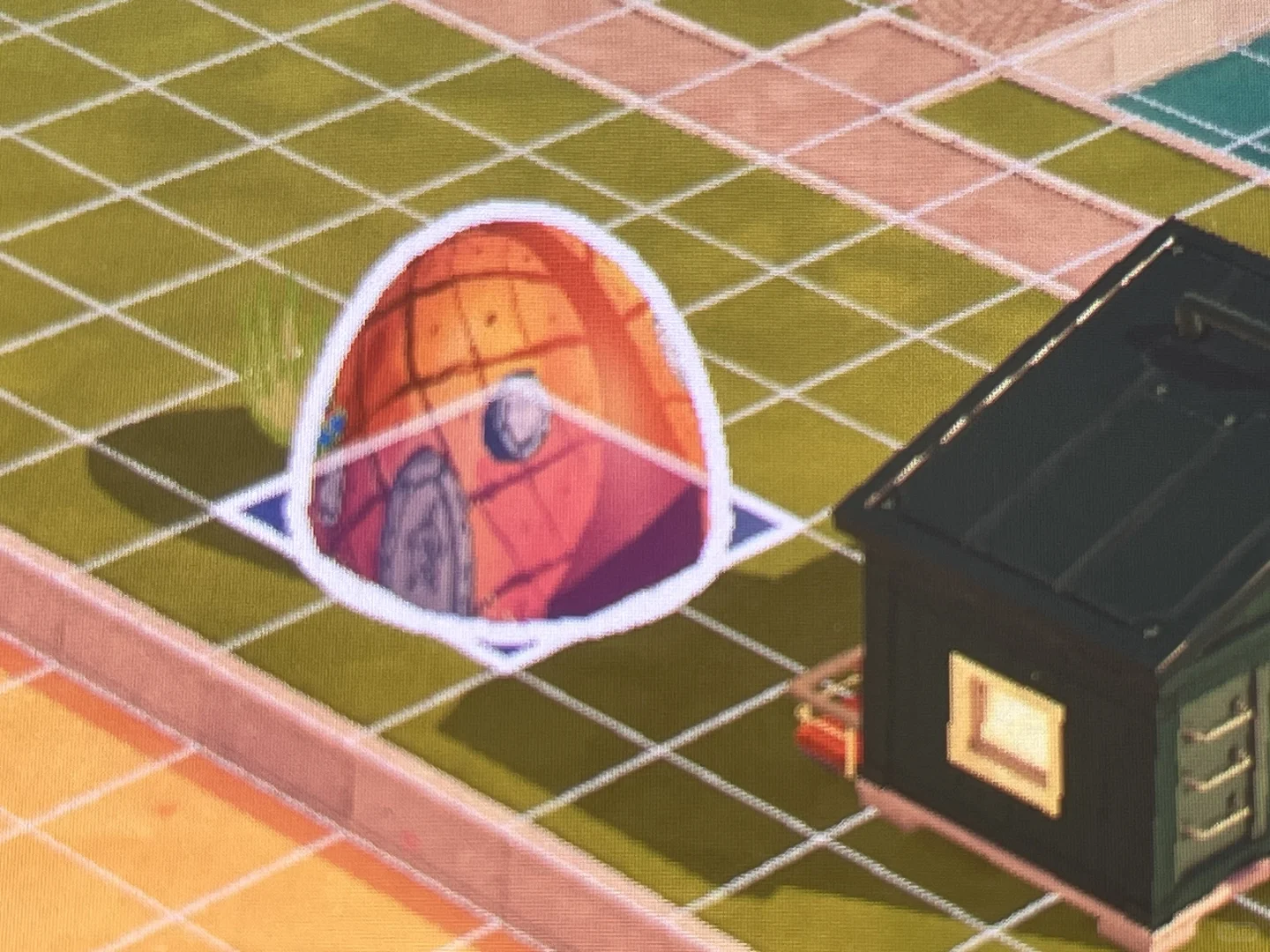 Tutoriel : Construire la maison de Bob l'éponge dans Tomodachi Life : Une vie de rêve — Tomodachi Life motif DIY (image 4)