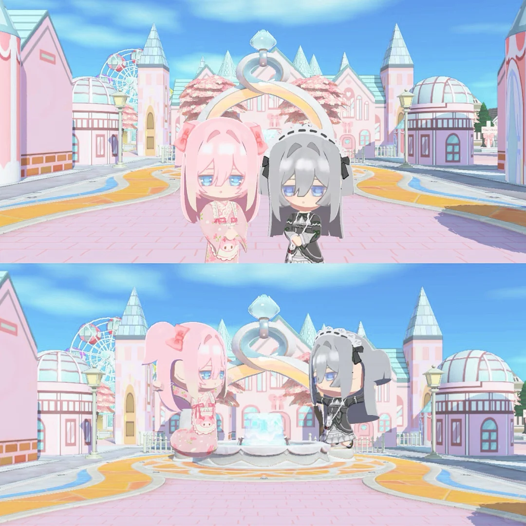 Décoration de l'île : Château rose — Tomodachi Life motif DIY (image 5)