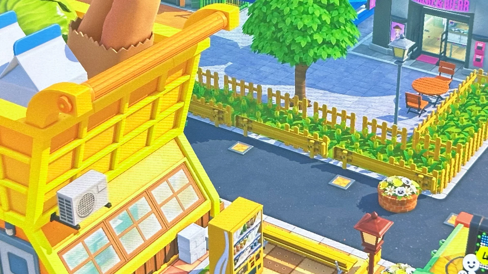 トモコレの商店街 — トモダチライフ DIY 図案（2枚目）