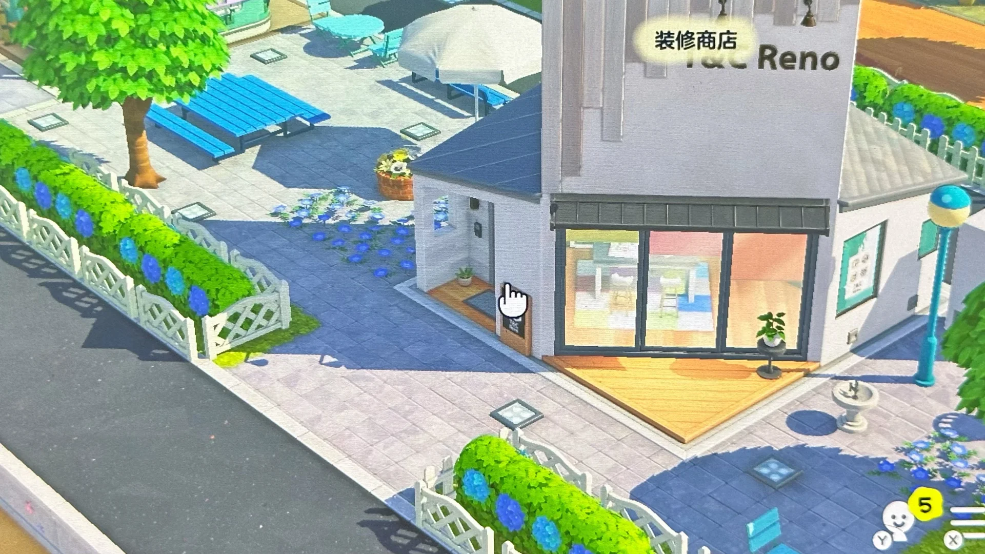 トモコレの商店街 — トモダチライフ DIY 図案（6枚目）