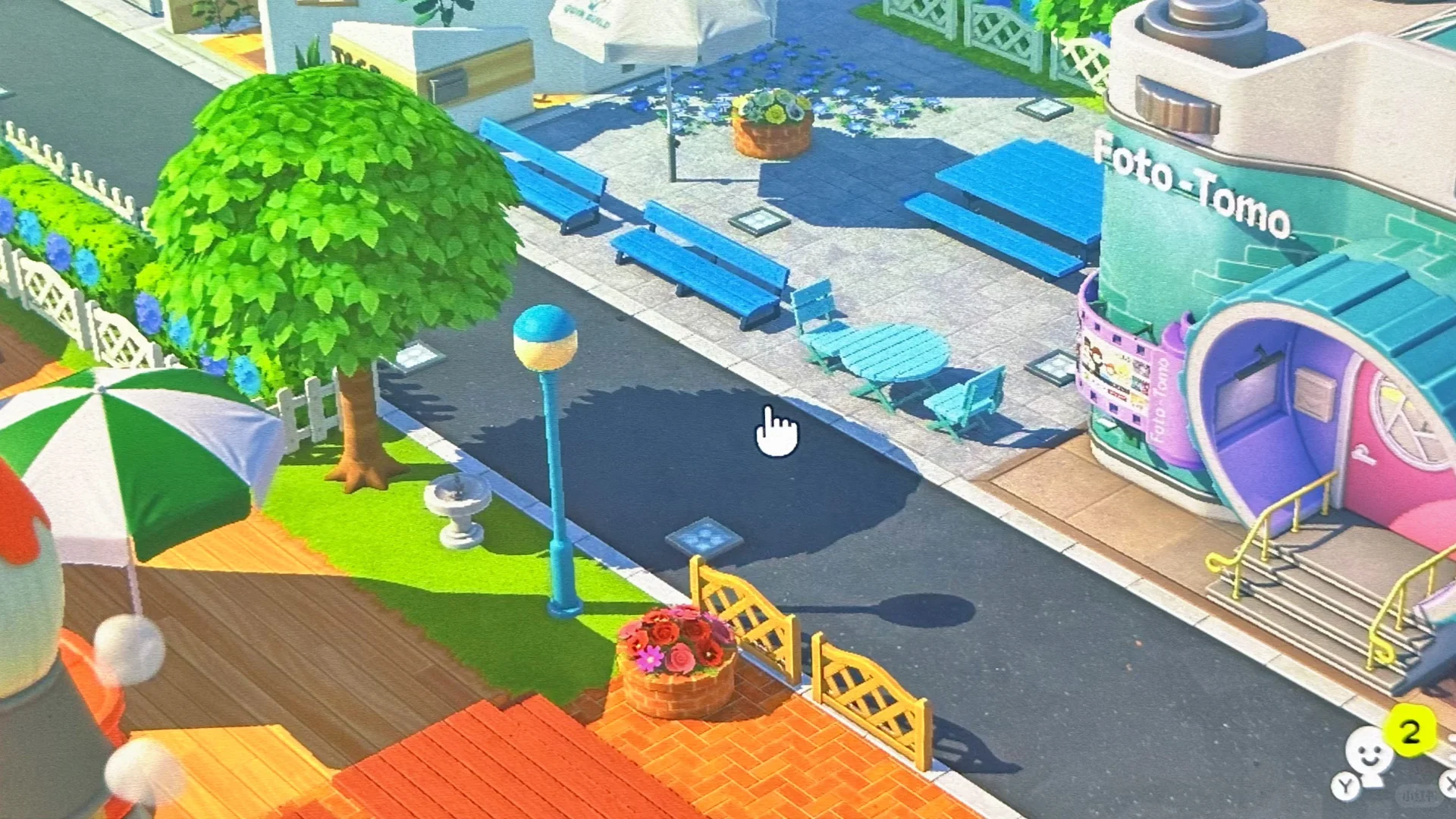 トモコレの商店街 — トモダチライフ DIY 図案（8枚目）