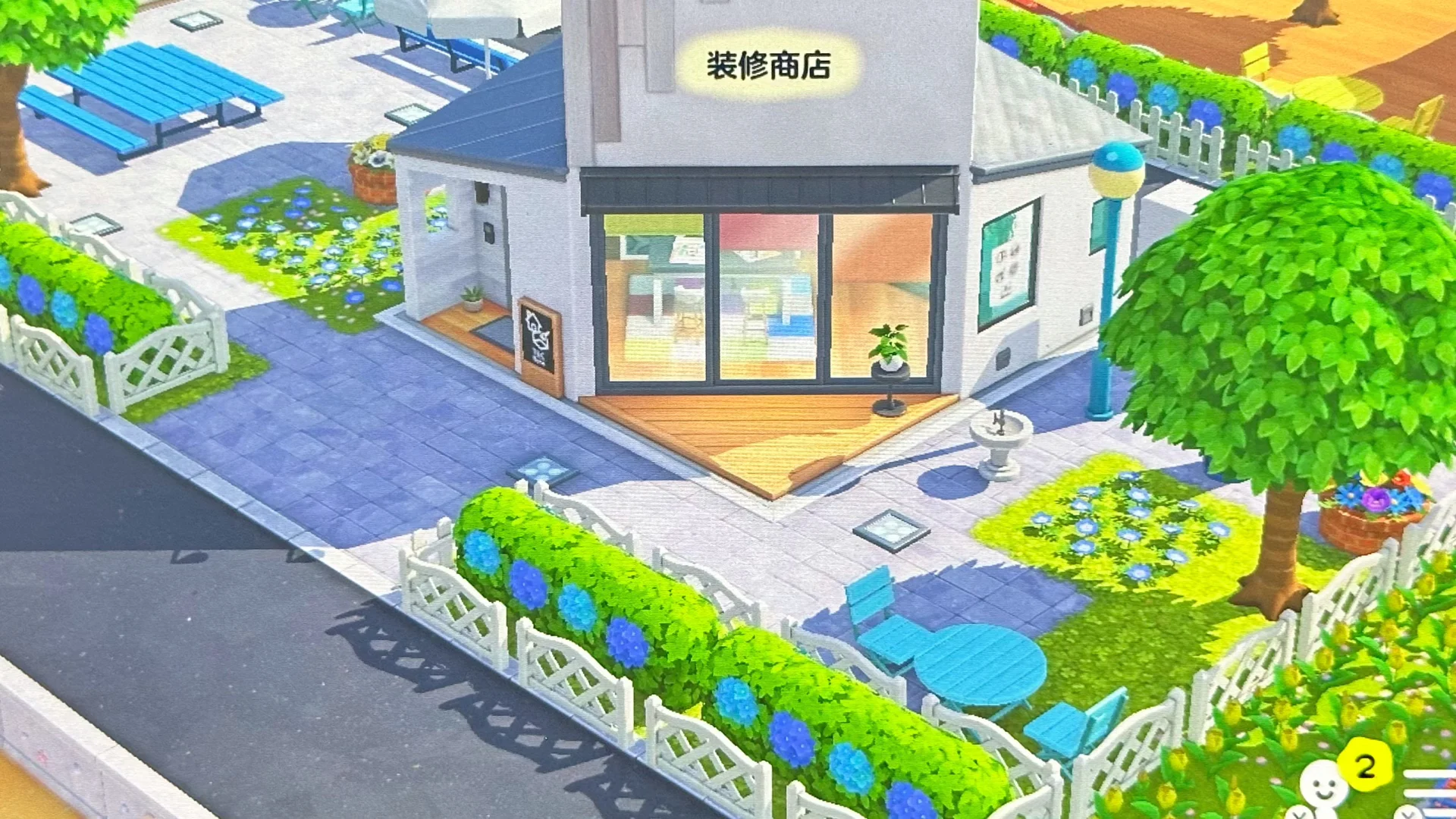トモコレの商店街 — トモダチライフ DIY 図案（9枚目）