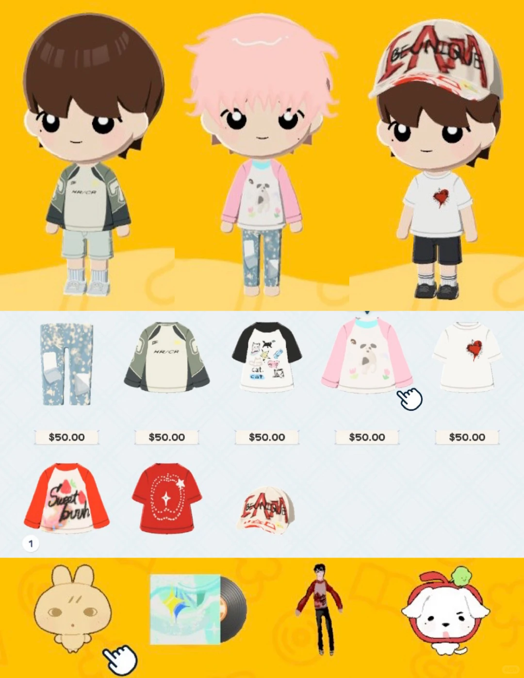 Su Xinhao Tomodachi Life Pattern Sheet Share — Tomodachi Life DIY pattern