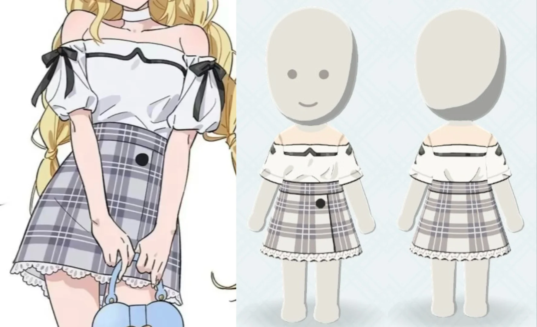 Robe casual simple du quotidien avec motif et palette de couleurs — Tomodachi Life motif DIY (image 2)
