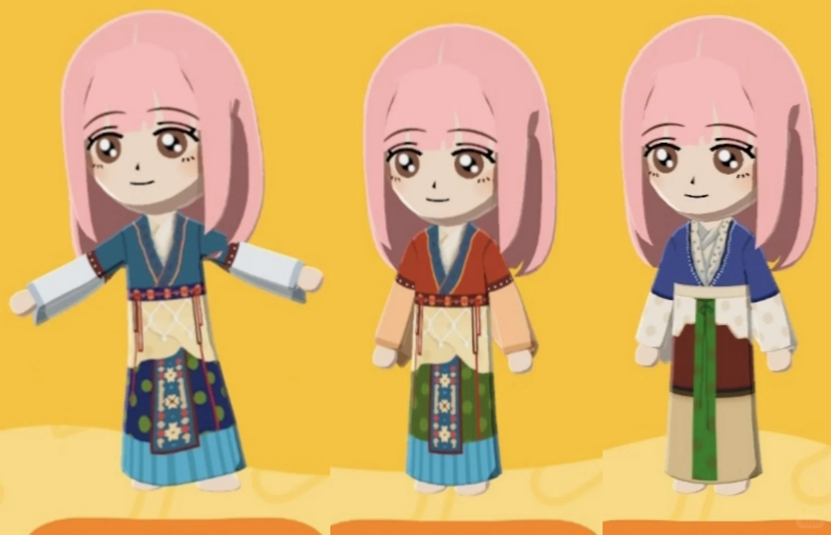 Wei-Jin Era Hanfu Pattern — Tomodachi Life DIY pattern