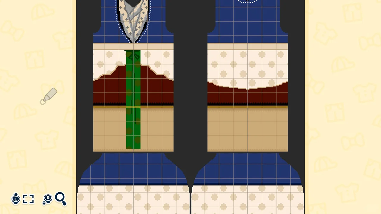 魏晋時代風漢服パターン — トモダチライフ DIY 図案（4枚目）