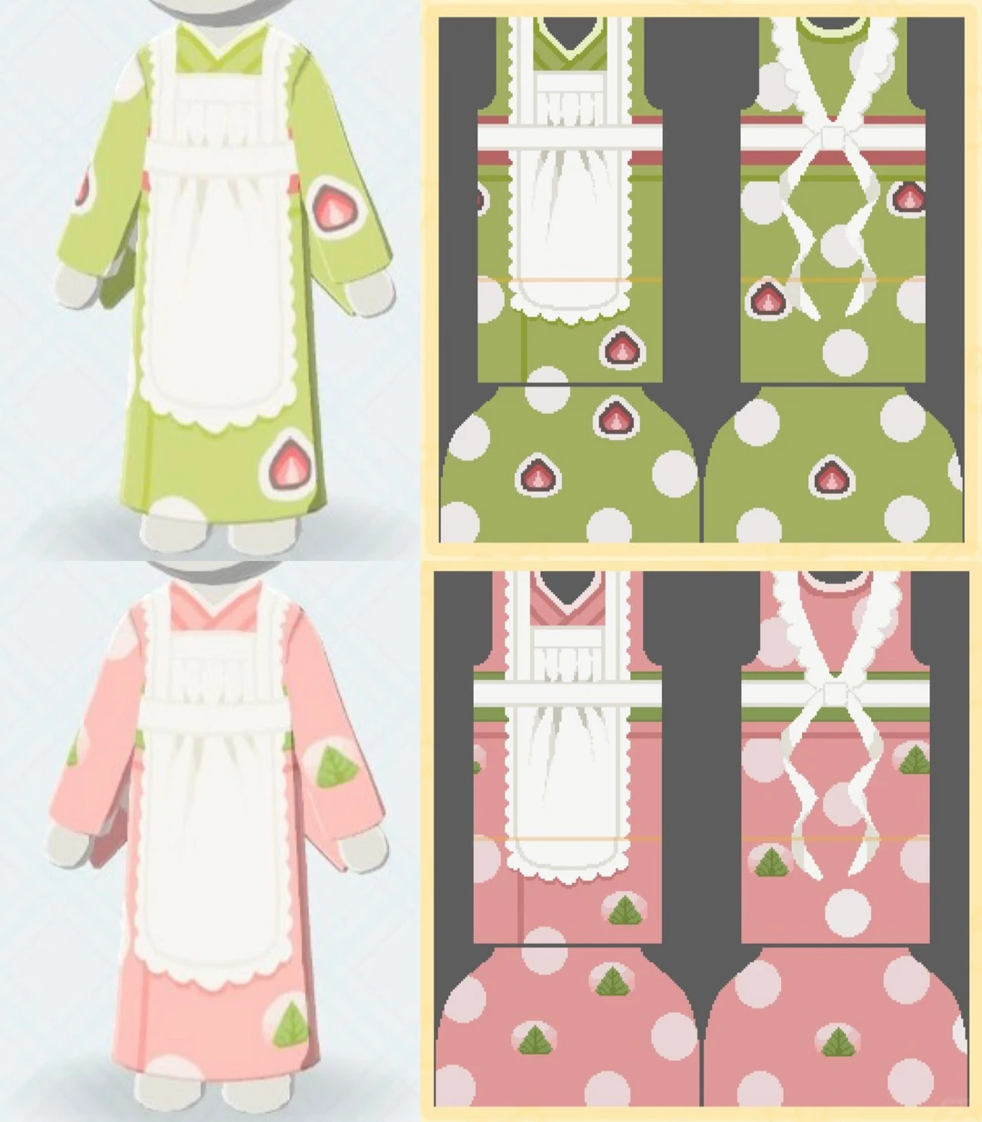 自存 朋友收集和服图纸 — 人森 DIY 图纸（第 2 张）