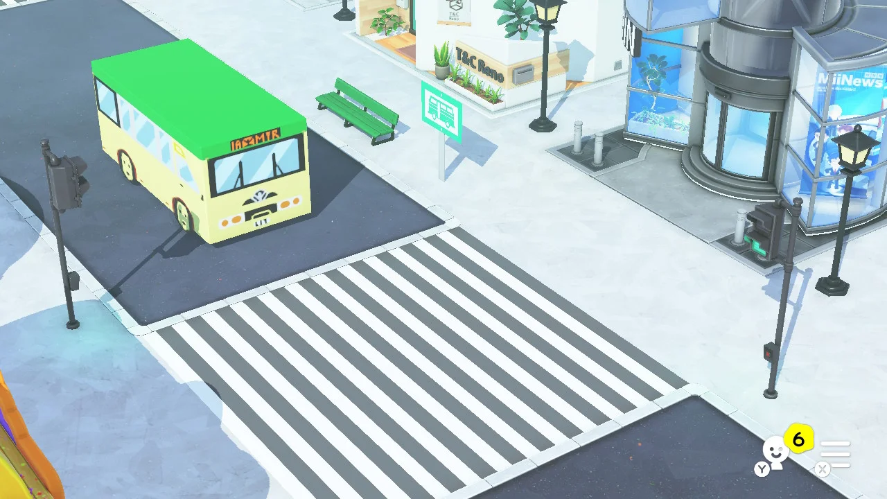 香港ミニバスと道路標識の島作りデザインシート — トモダチライフ DIY 図案（3枚目）