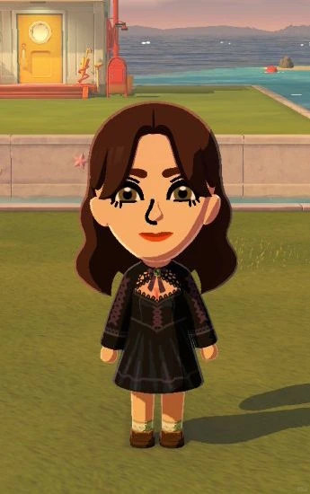 Black Formal Dress Drawing Tutorial — Tomodachi Life DIY pattern (image 17)