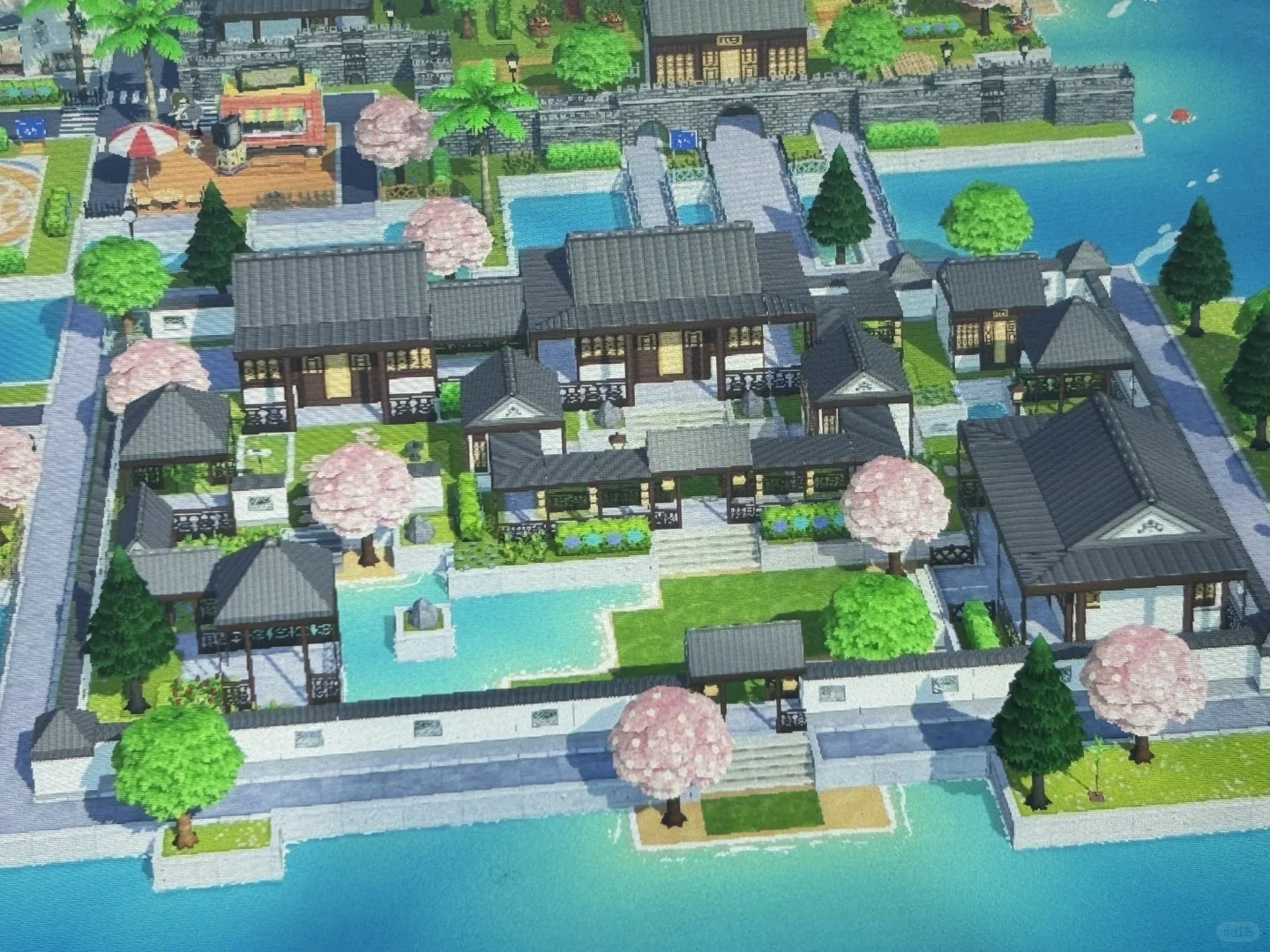 Ma Cour Intérieure Chinoise Dont Je Suis Très Fière — Tomodachi Life motif DIY