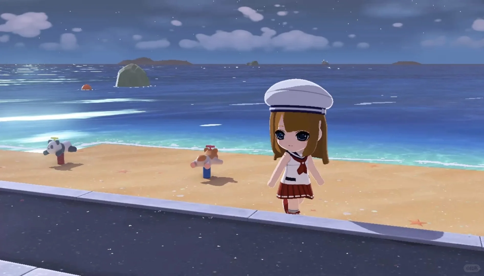 Partage de motif – Uniforme marine d'Himeno (Azone) — Tomodachi Life motif DIY (image 3)