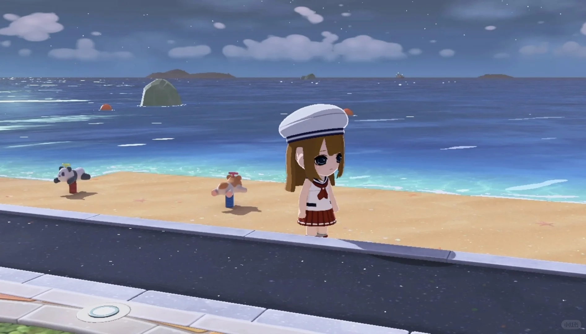Partage de motif – Uniforme marine d'Himeno (Azone) — Tomodachi Life motif DIY (image 4)