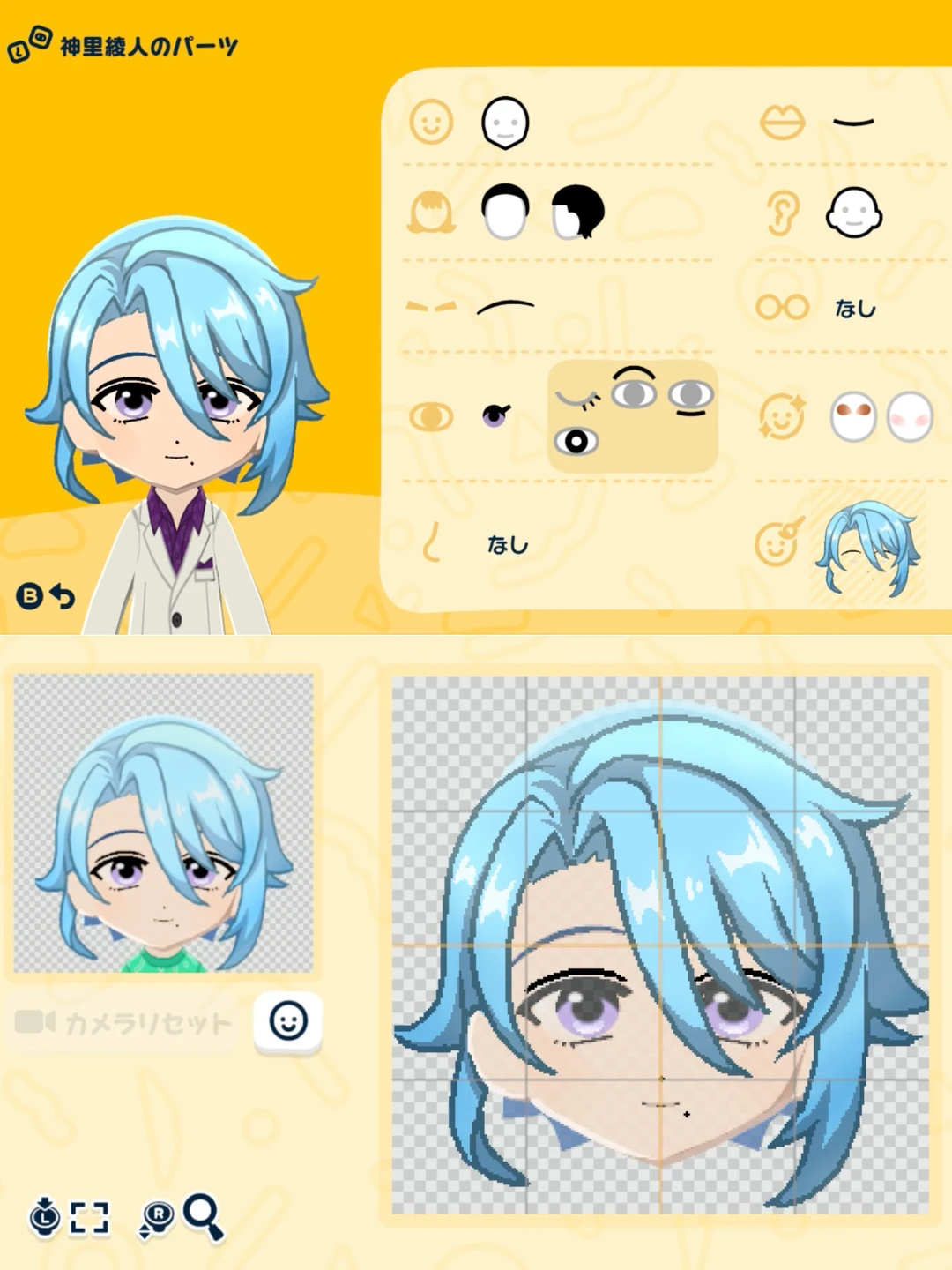 Collection de Mii Genshin Impact avec motifs et paramètres — Tomodachi Life motif DIY (image 16)