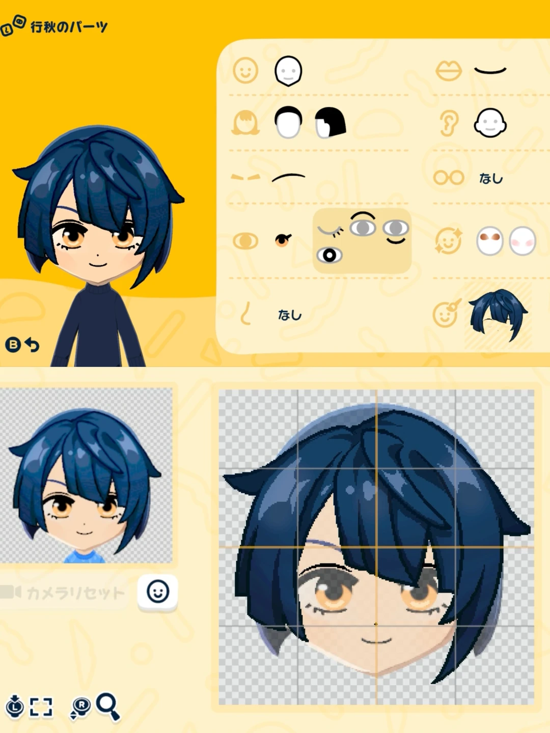 Collection de Mii Genshin Impact avec motifs et paramètres — Tomodachi Life motif DIY (image 17)