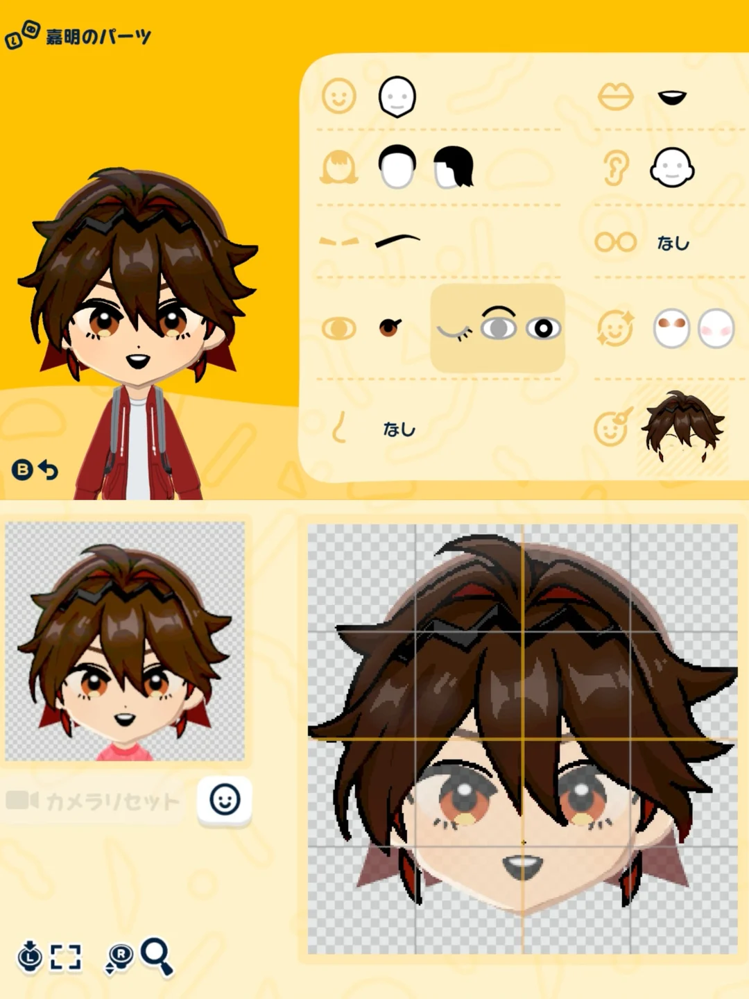 Collection de Mii Genshin Impact avec motifs et paramètres — Tomodachi Life motif DIY (image 18)