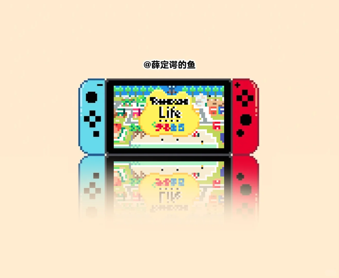 トモコレ ゲーム機 パーラービーズ図案 — トモダチライフ DIY 図案