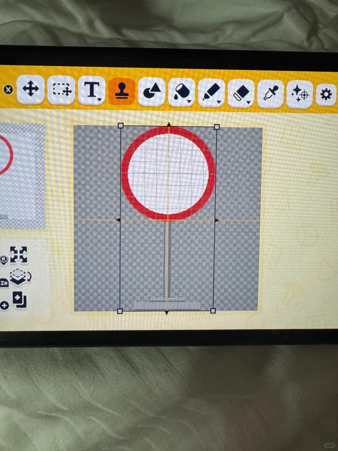 トモダチコレクション 光る展示台の作り方チュートリアル（絵を描かなくてOK） — トモダチライフ DIY 図案（9枚目）
