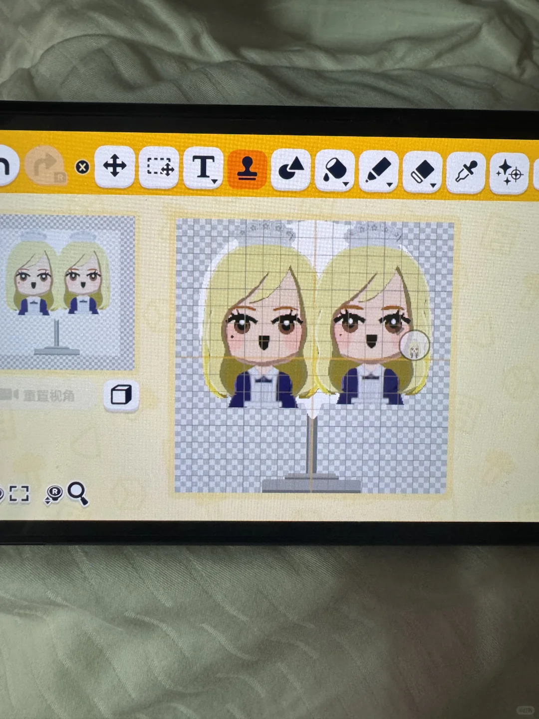 トモダチコレクション 光る展示台の作り方チュートリアル（絵を描かなくてOK） — トモダチライフ DIY 図案（13枚目）