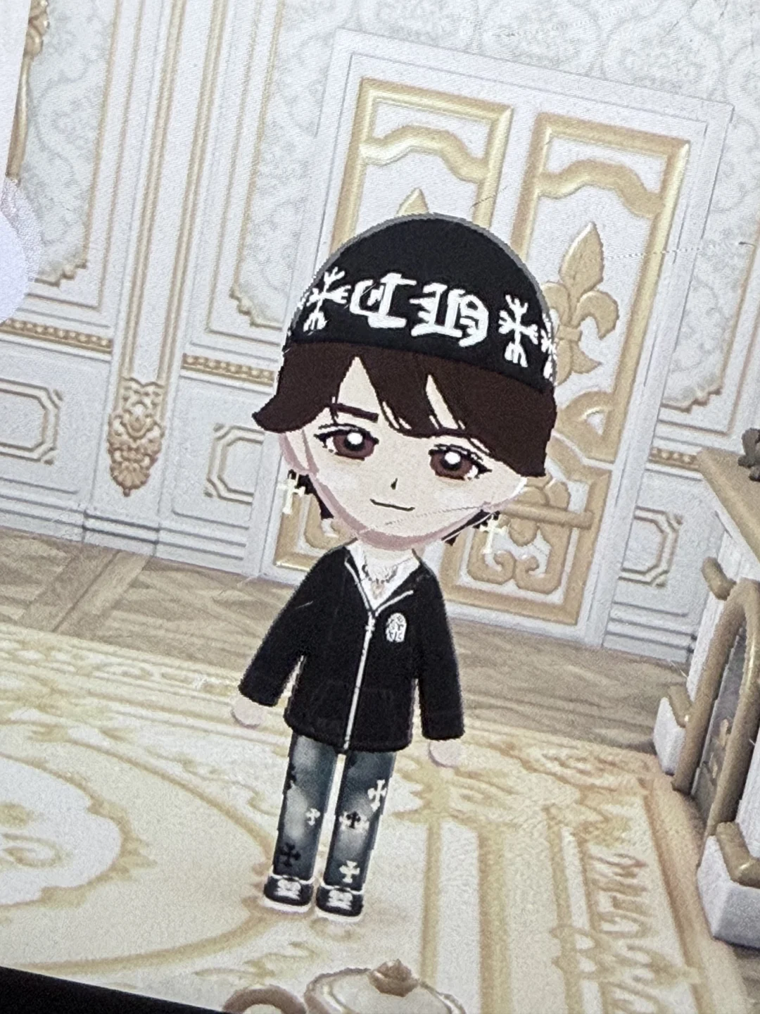 Chrome Hearts コーデ デザインシート（トモコレ わくわく生活） — トモダチライフ DIY 図案（6枚目）