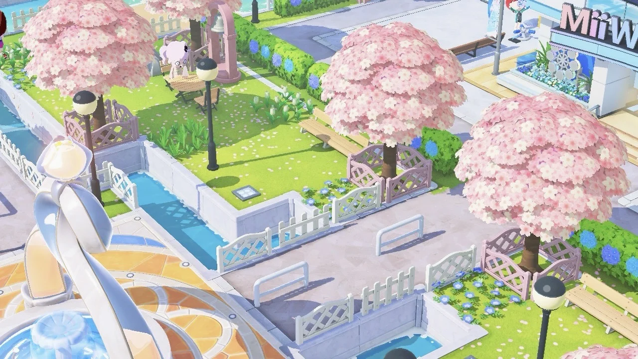 岛建分享Part.2🌸喷泉樱花公园 with格子图 — 人森 DIY 图纸（第 3 张）