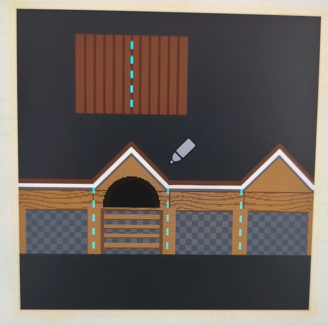 Créer une cabane dans les arbres sans dessiner dans Tomodachi Life — Tomodachi Life motif DIY (image 5)
