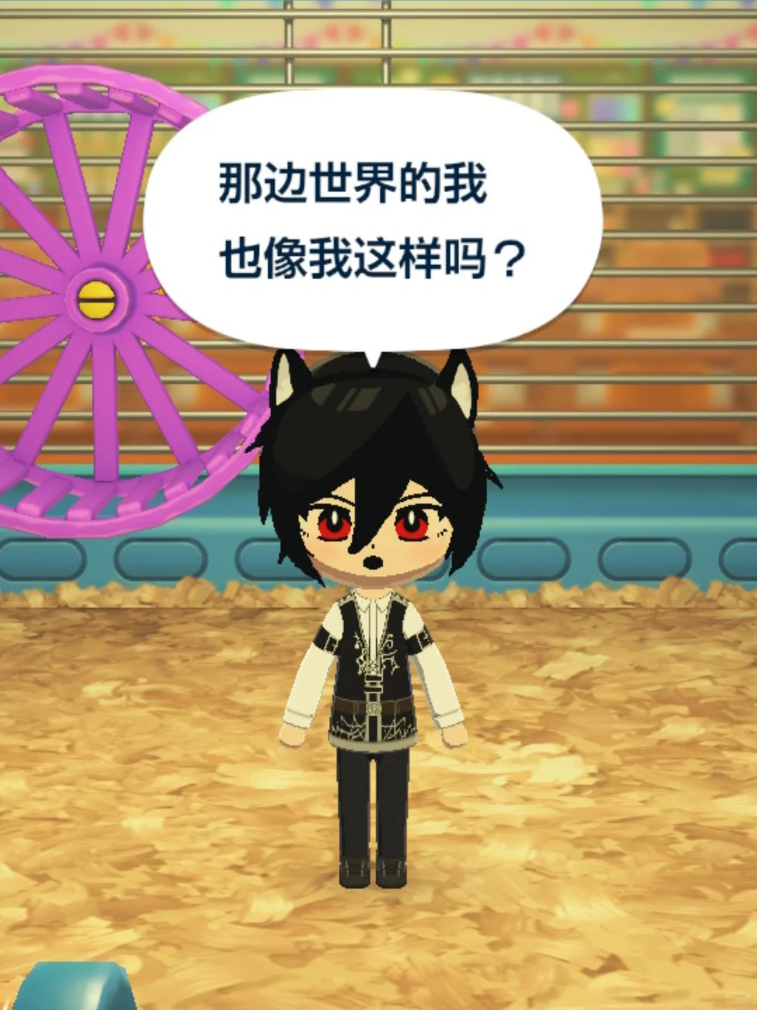 Ain Night Spirit Outfit Pattern Sheet for Tomodachi Life — Tomodachi Life DIY pattern