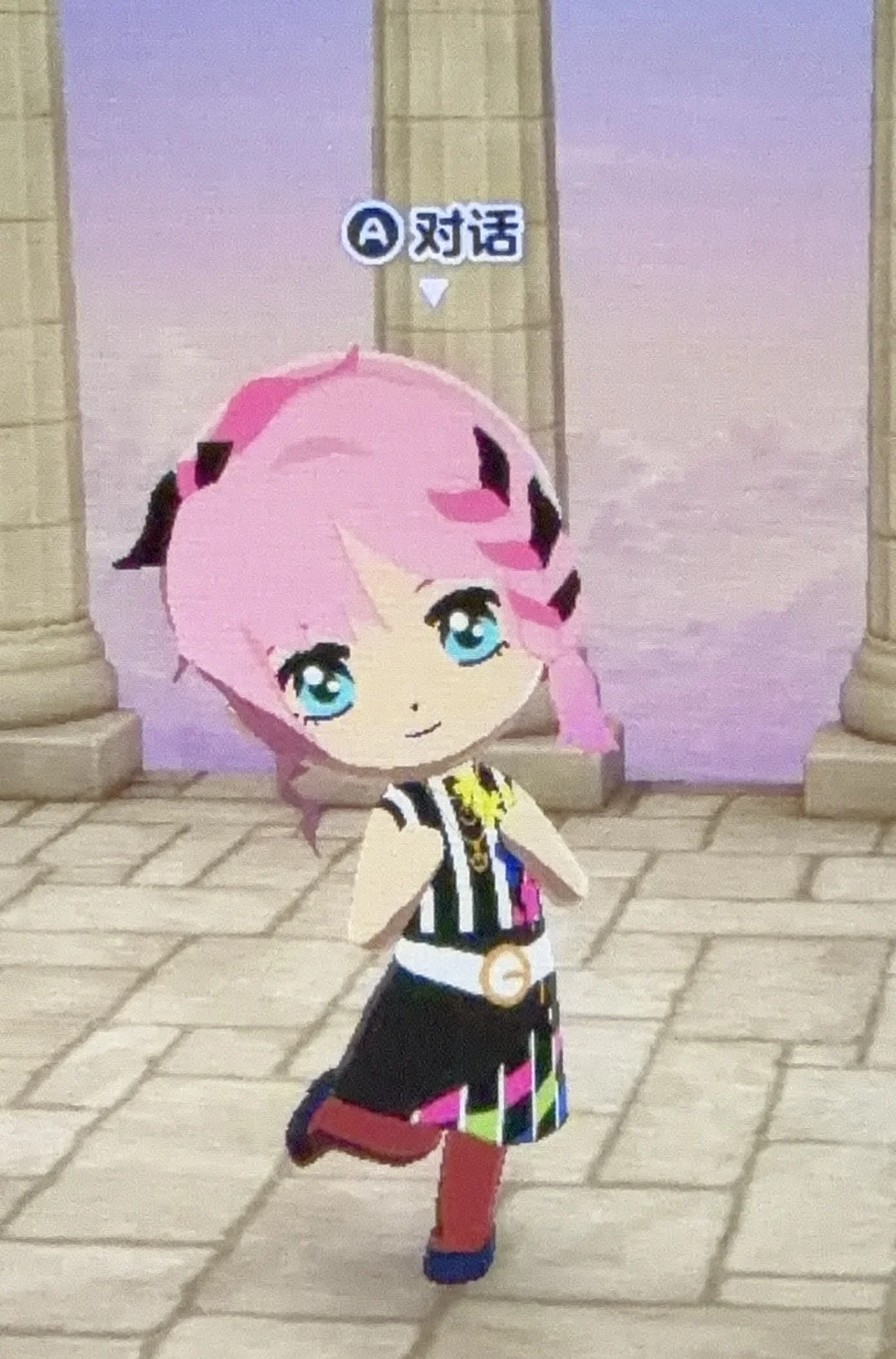 Tomodachi Life Clothing Pattern Sheet – Symbiotic Cupid Lyney — Tomodachi Life DIY pattern