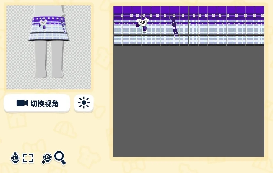 Feuilles de motifs de tenues mfen pour Tomodachi Life : Une vie de rêve — Tomodachi Life motif DIY (image 8)