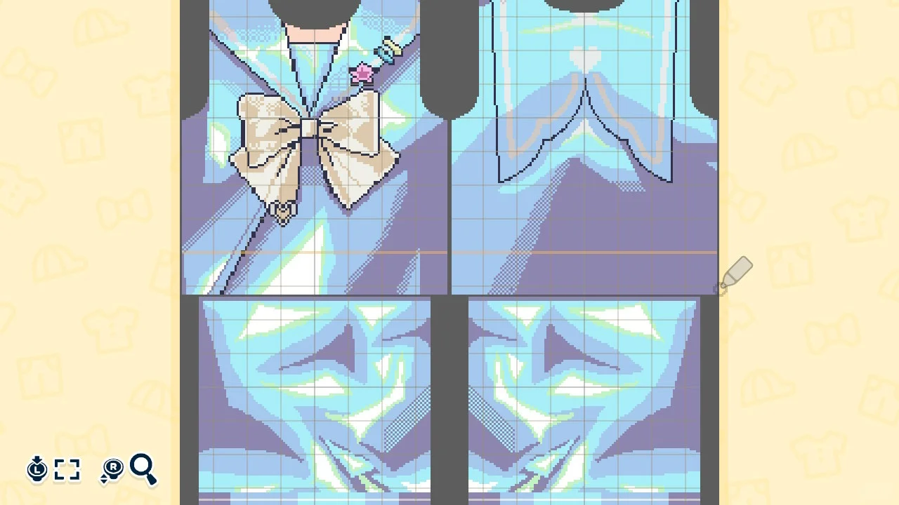 Streamer Girl Pattern Sheet Collection for Tomodachi Life — Tomodachi Life DIY pattern