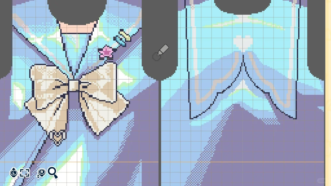 Collection de motifs pour Tomodachi Life : Une vie de rêve — Streamer Girls — Tomodachi Life motif DIY (image 2)