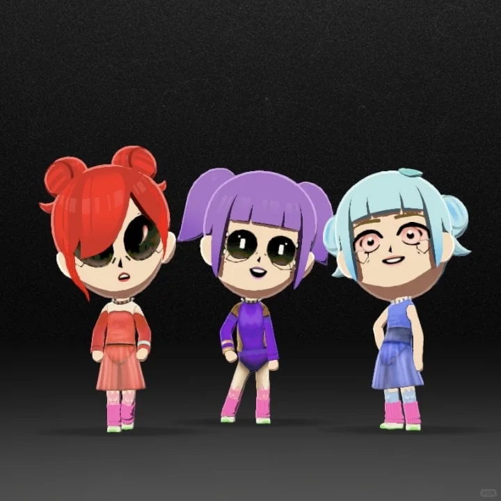 Gōlie Band Mii Costume with Pattern Sheet — Tomodachi Life DIY pattern
