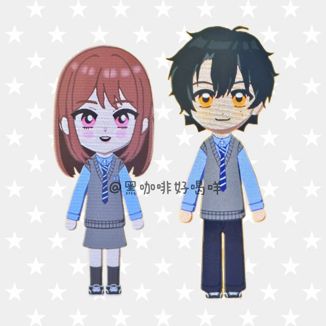 Feuille de motif – Uniforme scolaire coréen pour Tomodachi Life : Une vie de rêve — Tomodachi Life motif DIY (image 2)