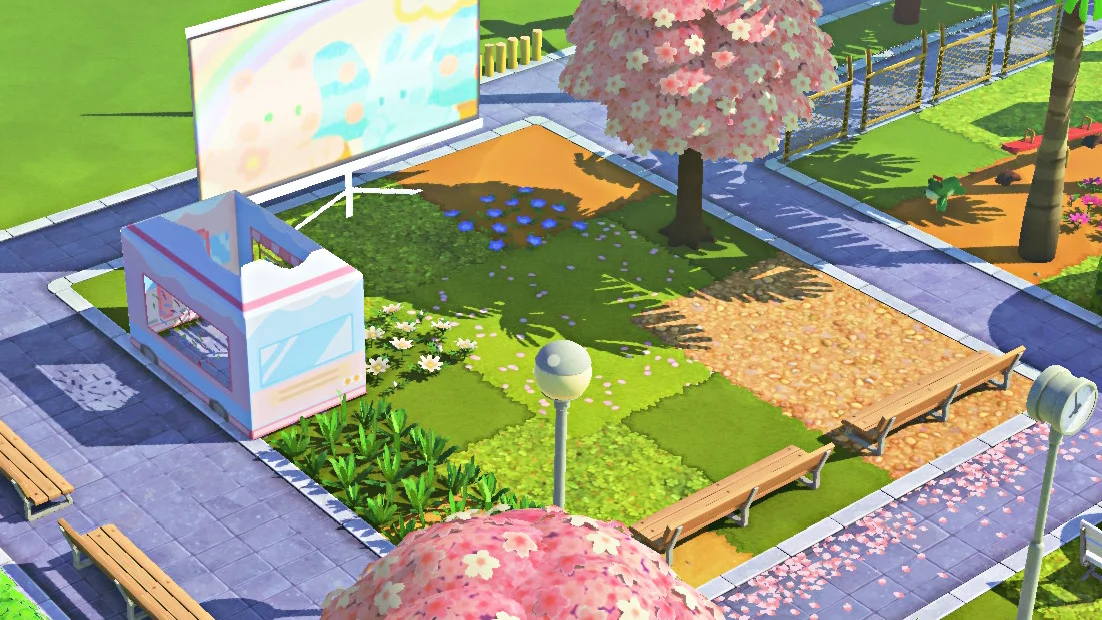 いろいろな小公園 — トモダチライフ DIY 図案（3枚目）