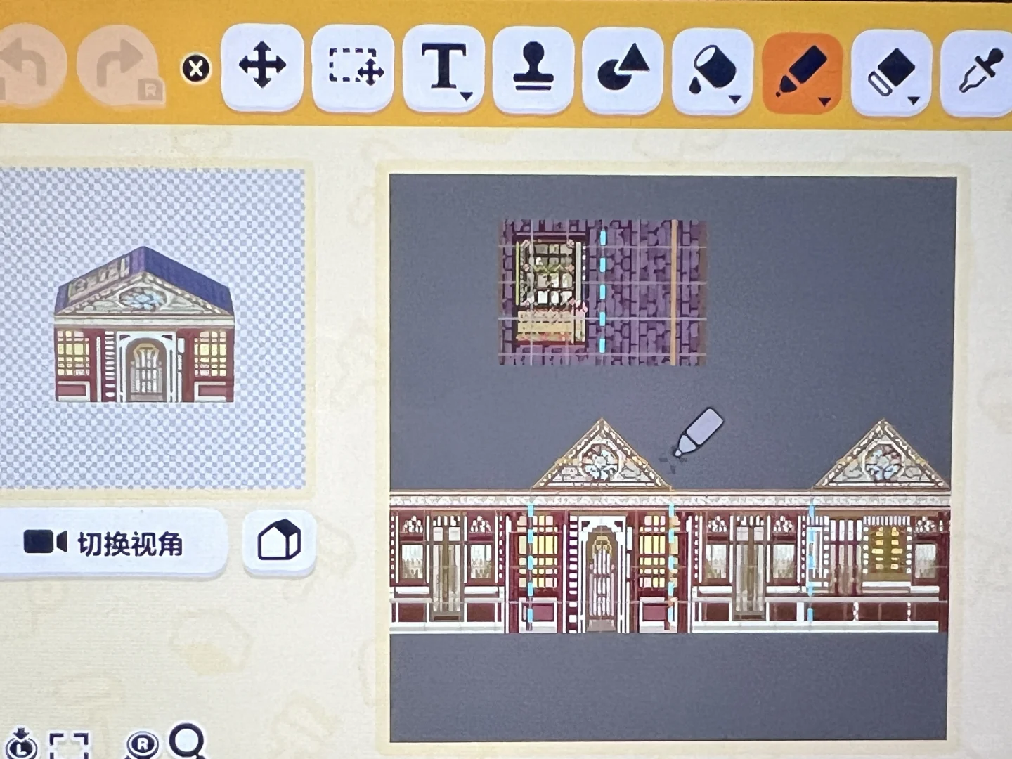 図面付き！トモコレ建築島作り7種類 — トモダチライフ DIY 図案（8枚目）
