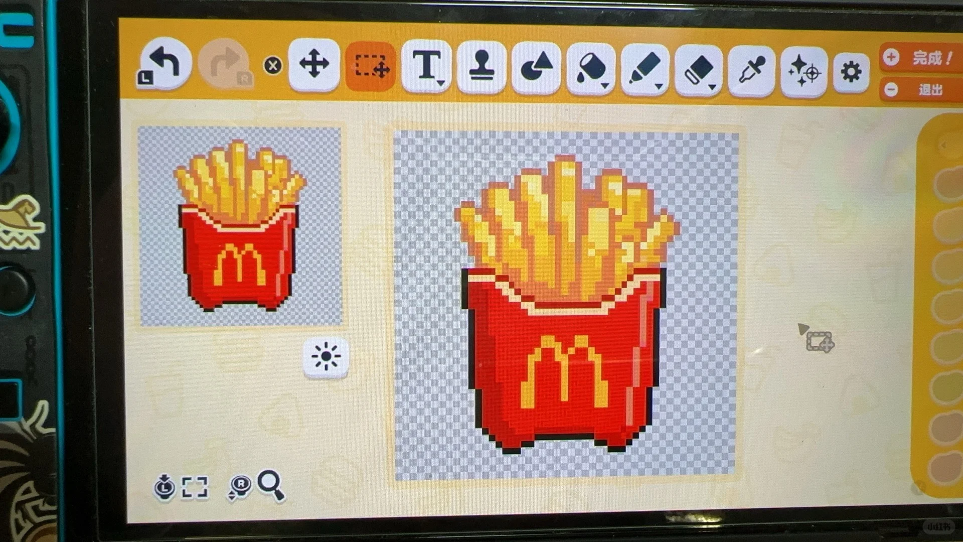 トモコレ フード拼豆まとめ 大量制作 — トモダチライフ DIY 図案（11枚目）