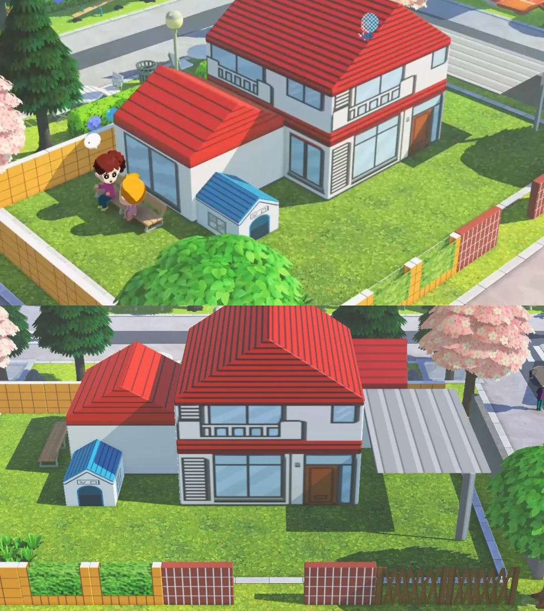 人森岛建🏝️蜡笔小新野原家造景教程 附图纸 — 人森 DIY 图纸